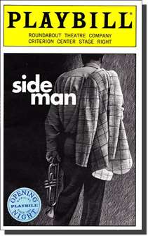 Side Man Limited Edition Official Opening Night Playbill 